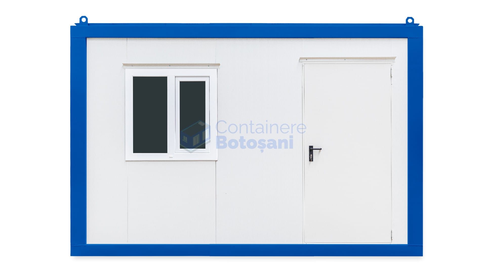 container birou botosani 4metri 1geam albastru