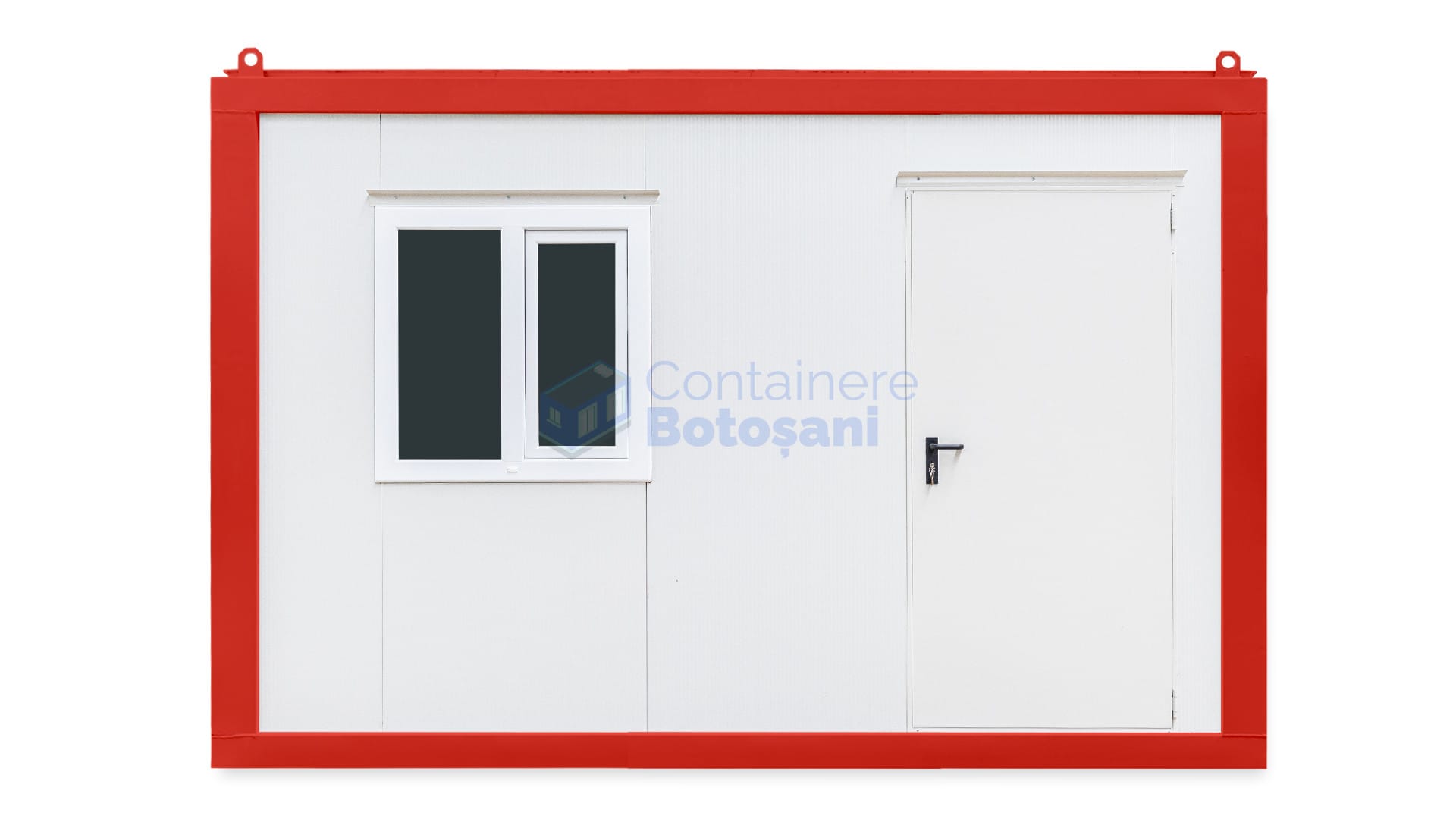 container birou botosani 4metri 1geam rosu